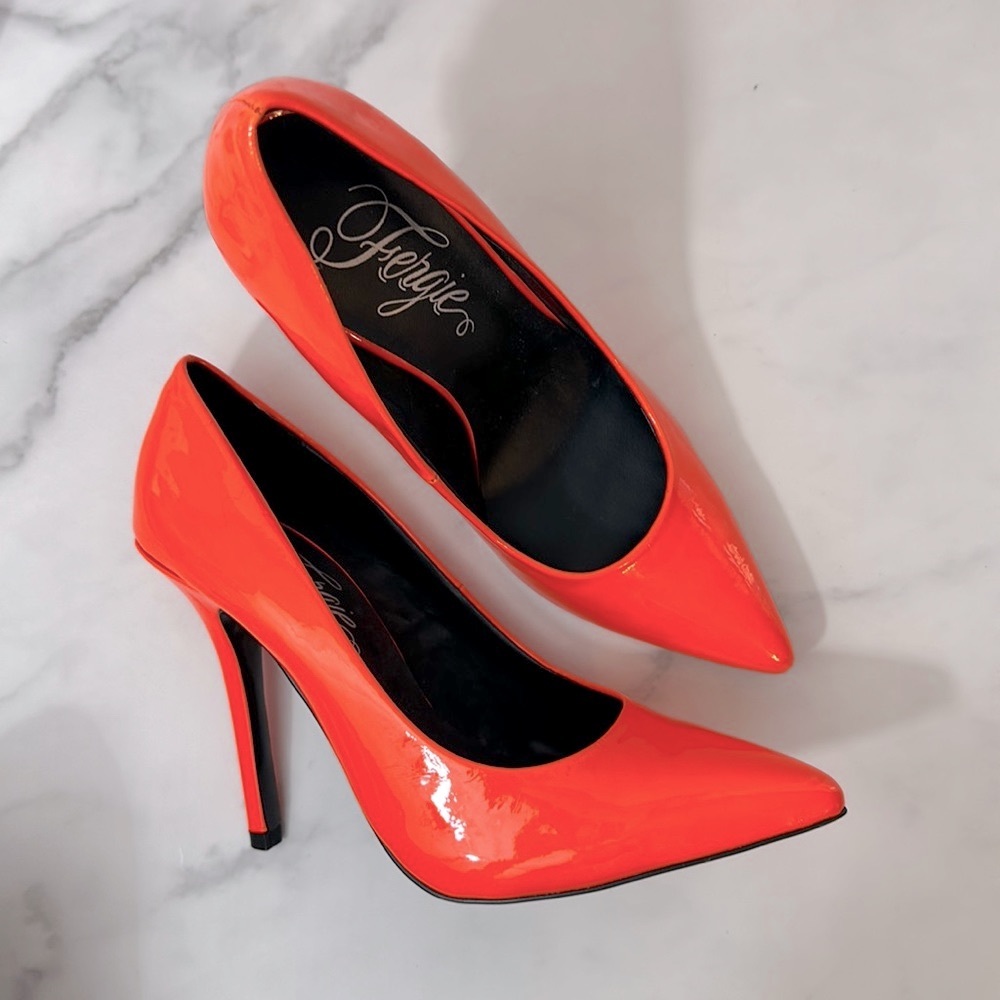 Fergalicious by Fergie Women’s Stiletto Pumps with 4.5” Heels Shoes - Size 6.5